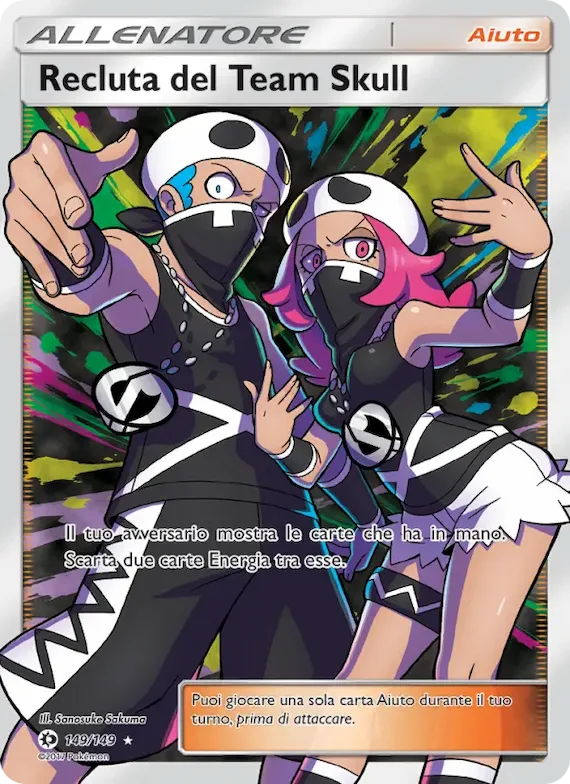 Recluta del Team Skull 149 – Sole e Luna