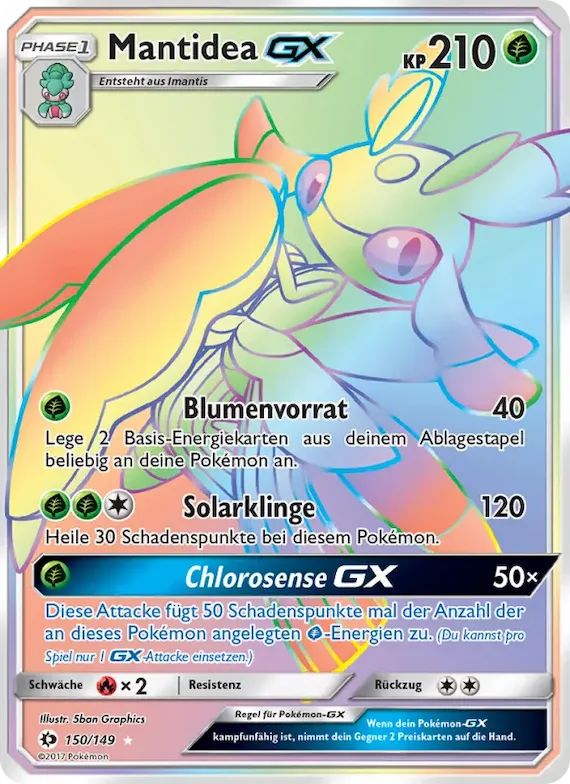 Mantidea GX 150 – Sonne & Mond