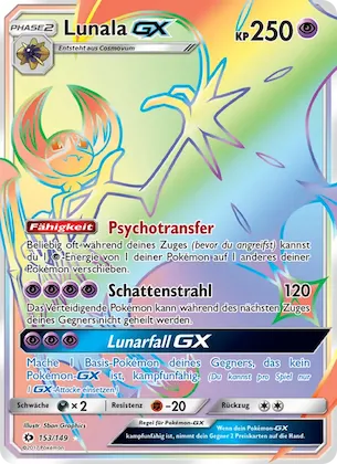 Lunala GX Nr. 153 – Sun & Moon