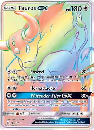 Tauros GX Nr. 156 – Sun & Moon