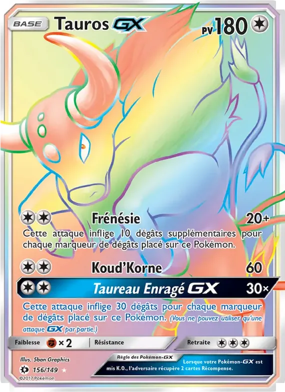 Tauros GX 156 – Soleil et Lune