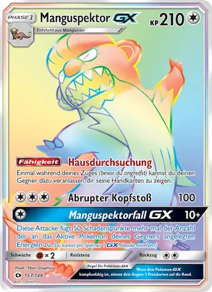 Manguspektor GX Nr. 157 – Sun & Moon