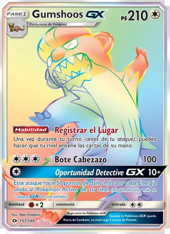 Gumshoos GX 157 – Sol y Luna