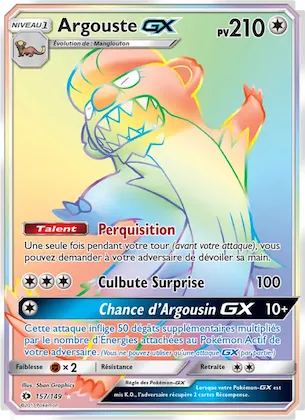 Argouste GX n° 157 – Soleil et Lune