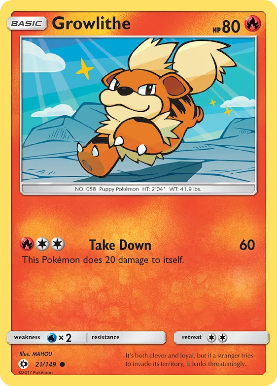 Growlithe 21 – Sol e Lua