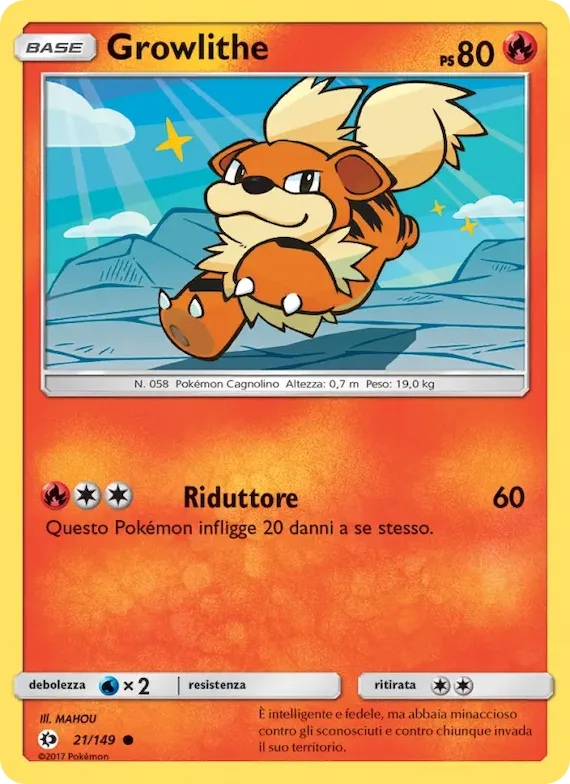 Growlithe 21 – Sole e Luna
