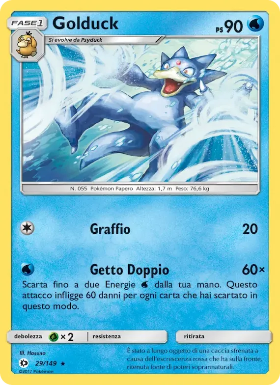 Golduck 29 – Sole e Luna