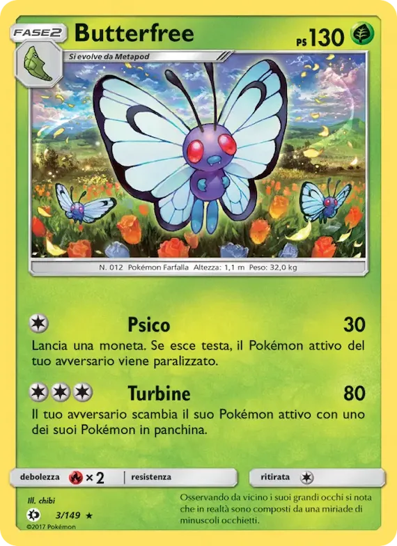 Butterfree 3 – Sole e Luna
