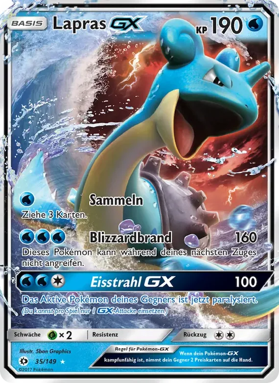 Lapras GX 35 – Sonne & Mond