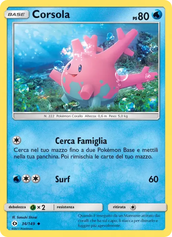 Corsola 36 – Sole e Luna