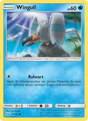 Wingull Nr. 37 – Sun & Moon