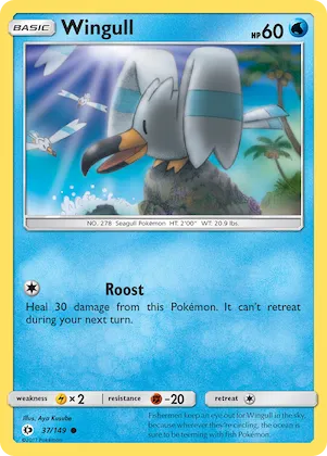 Wingull #37 – Sun & Moon