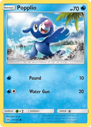 Popplio #39 – Sun & Moon