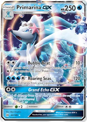 Primarina-GX #42 – Sun & Moon