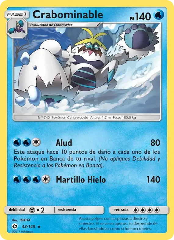 Crabominable 43 – Sol y Luna