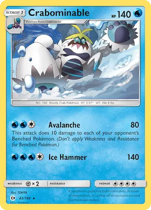 Crabominable #43 – Sun & Moon