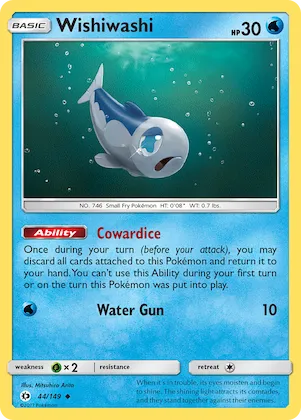 Wishiwashi #44 – Sun & Moon