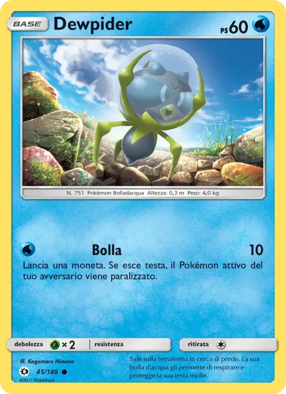 Dewpider 45 – Sole e Luna