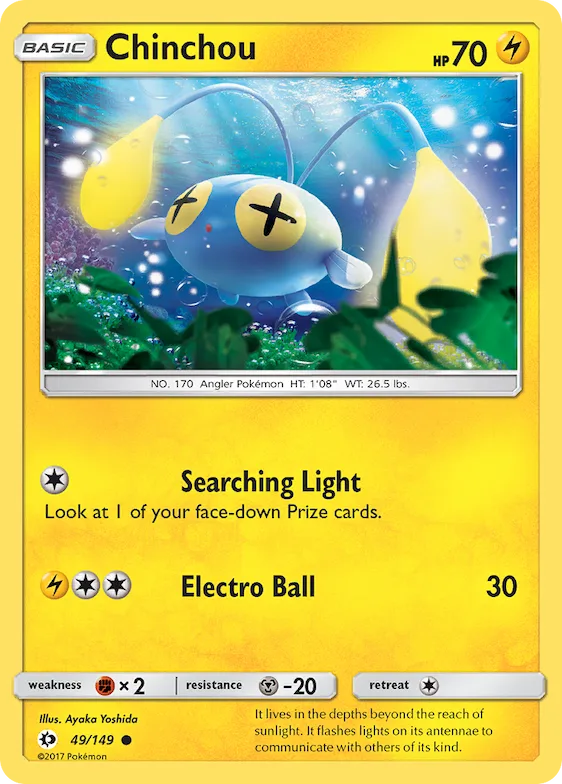 Chinchou 49 – Sol e Lua