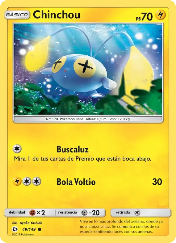 Chinchou 49 – Sol y Luna