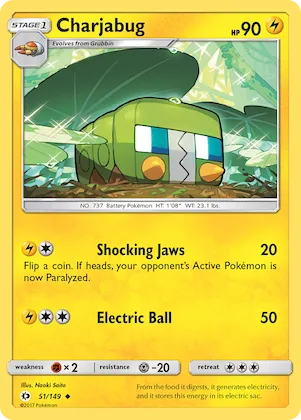 Charjabug #51 – Sun & Moon