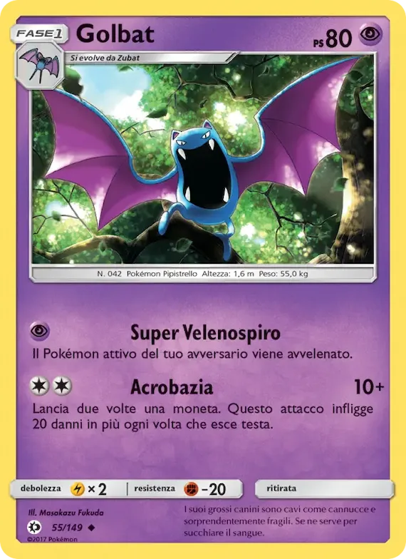 Golbat 55 – Sole e Luna