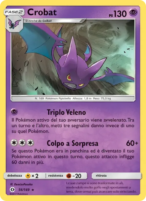 Crobat 56 – Sole e Luna
