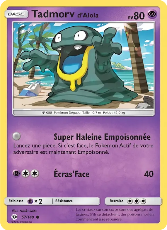 Tadmorv d’Alola 57 – Soleil et Lune