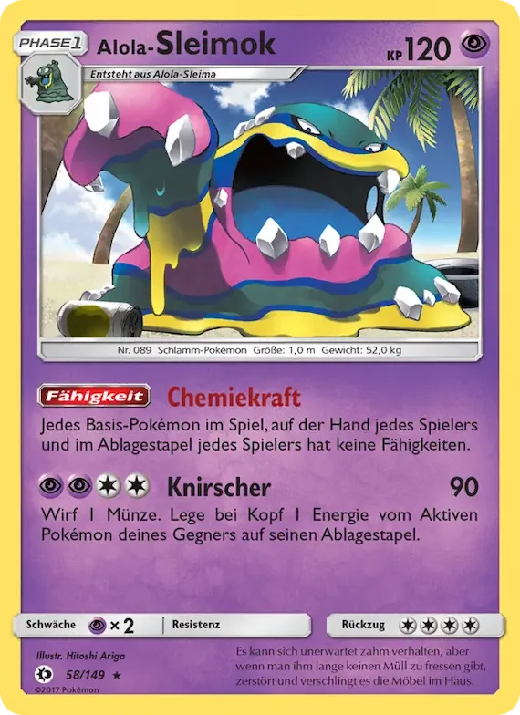 Alola-Sleimok 58 – Sonne & Mond