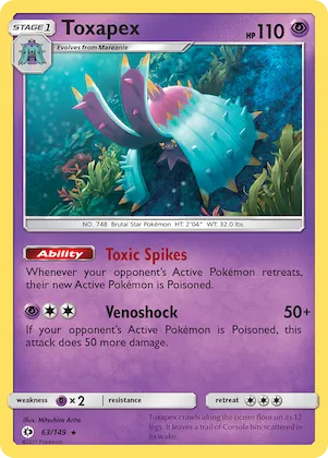 Toxapex #63 – Sun & Moon