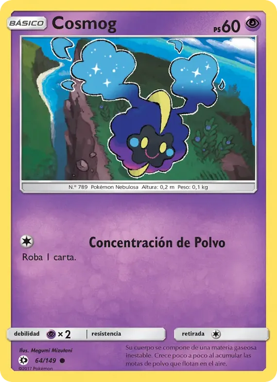 Cosmog 64 – Sol y Luna