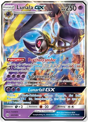Lunala GX Nr. 66 – Sun & Moon