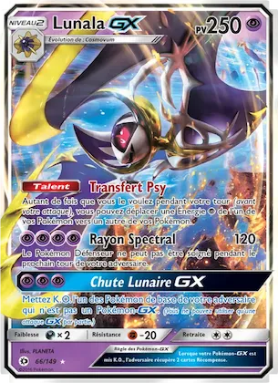 Lunala GX n° 66 – Soleil et Lune
