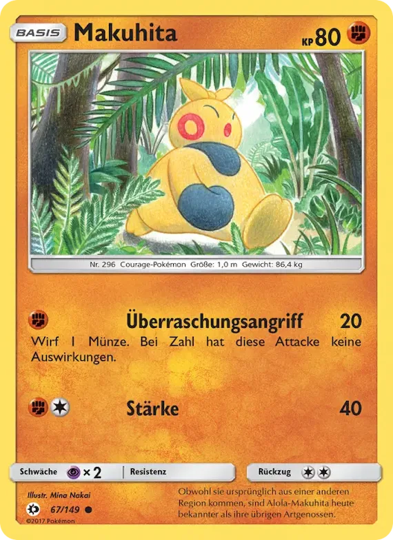 Makuhita 67 – Sonne & Mond