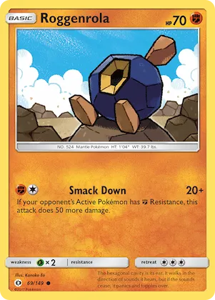 Roggenrola #69 – Sun & Moon