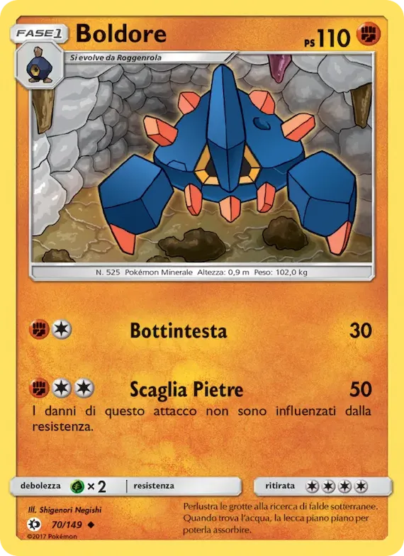 Boldore 70 – Sole e Luna