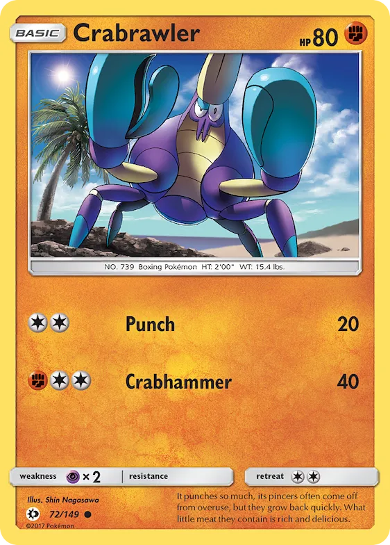 Crabrawler 72 – Sol e Lua