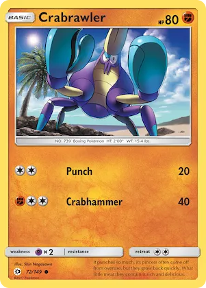 Crabrawler #72 – Sun & Moon