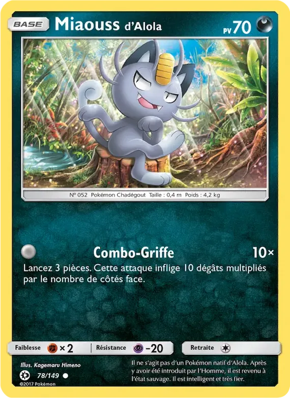 Miaouss d’Alola 78 – Soleil et Lune