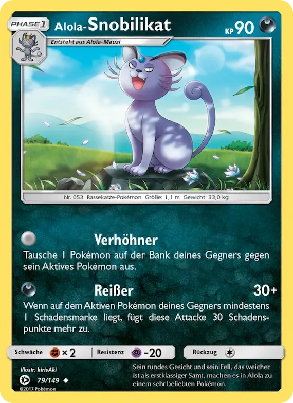 Alola-Snobilikat 79 – Sonne & Mond