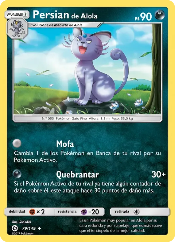 Persian de Alola 79 – Sol y Luna