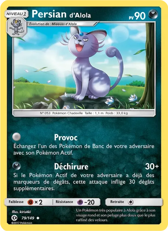 Persian d’Alola 79 – Soleil et Lune