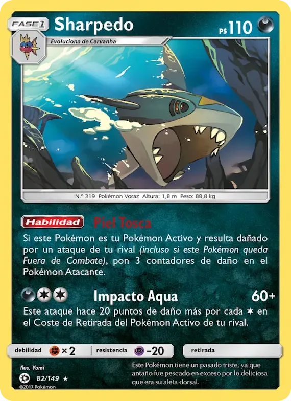 Sharpedo 82 – Sol y Luna
