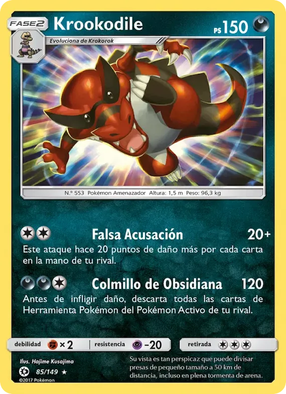 Krookodile 85 – Sol y Luna