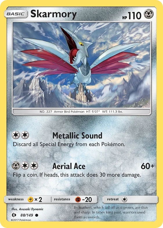Skarmory 88 – Sol e Lua