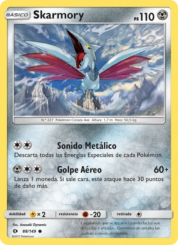 Skarmory 88 – Sol y Luna