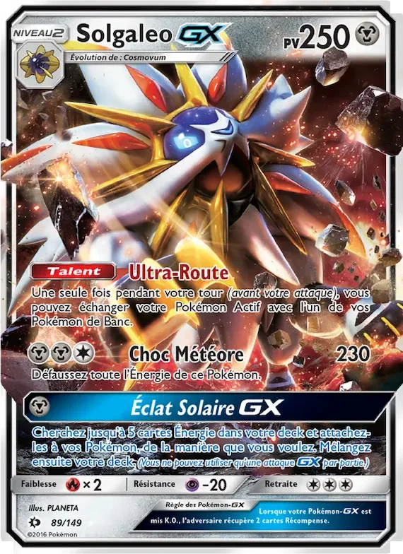 Solgaleo GX 89 – Soleil et Lune