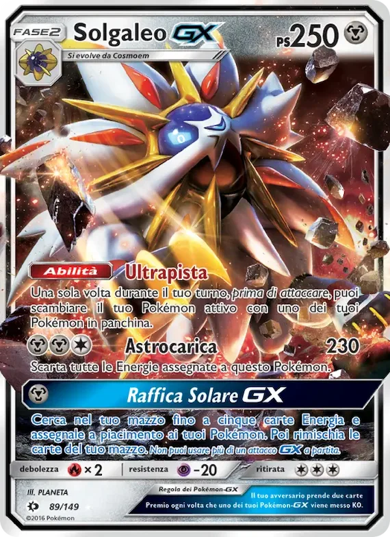 Solgaleo GX 89 – Sole e Luna