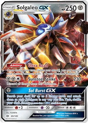 Solgaleo-GX #89 – Sun & Moon