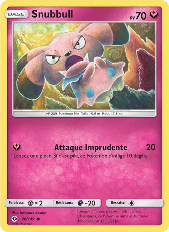 Snubbull 90 – Soleil et Lune